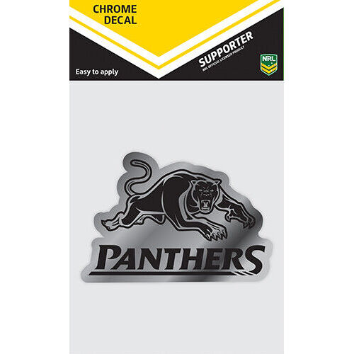 Official Penrith Panthers NRL iTag UV Car Chrome Decal Sticker