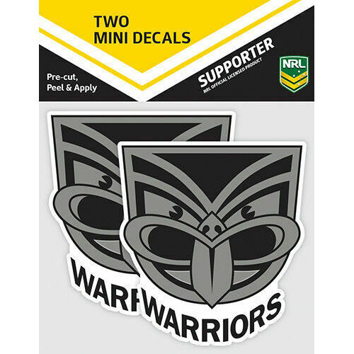 New Zealand Warriors Official NRL iTag UV Car Team Logo Mini Decal Sticker