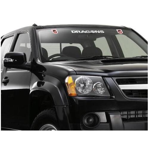 St George Dragons NRL iTag UV Car Windscreen Window Lettering Decal Sticker