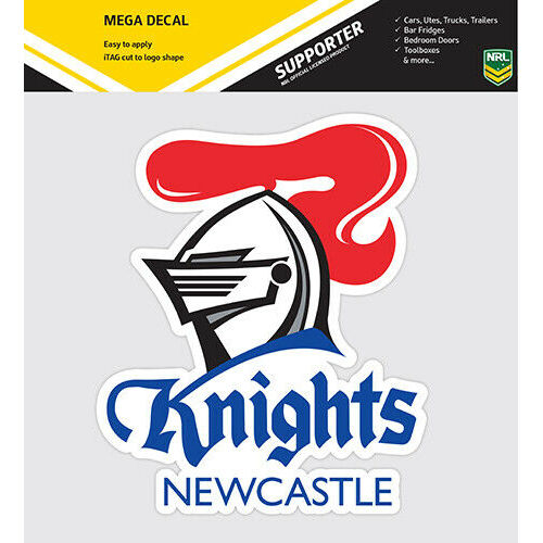 Newcastle Knights Official NRL iTag UV Car Mega Large Decal Sticker (24 cm)