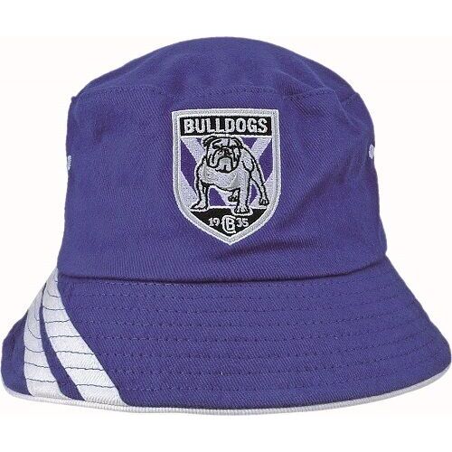 Canterbury Bankstown Bulldogs NRL GT Bucket Hat Cap! Gone Fishing! Summer Days!
