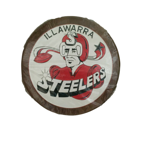 Illawarra Steelers NRL/NSWRL Collectible Timber Walll Hand Painted Plaque 1992