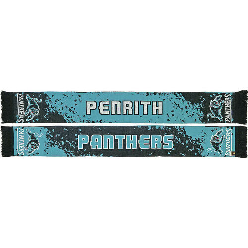 Penrith Panthers NRL Splash Jacquard Scarf!! BNWT!