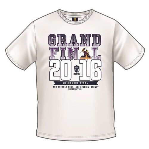 Melbourne Storm NRL 2016 Classic Grand Final Shirt Sizes S-5XL & Kids Sizes!