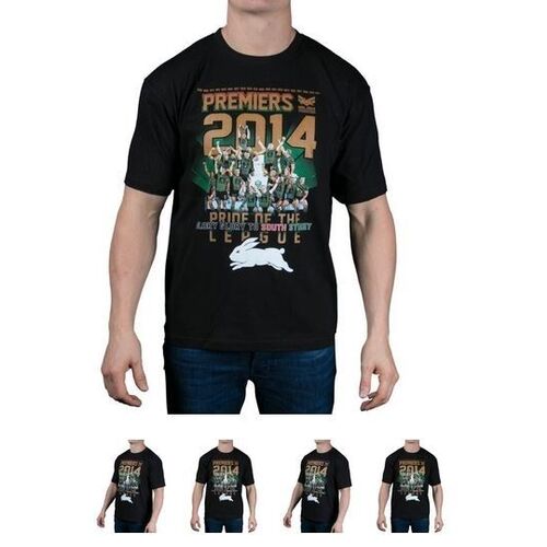 South Sydney Rabbitohs Premiers Team Celebration T Shirt Adults & Kids Sizes!