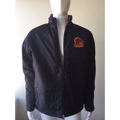 Brisbane Broncos Classic NRL Navy Jacket Sizes S-2XL! BNWT'S!