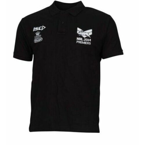 South Sydney Rabbitohs 2014 Premiers Classic Polo Shirt XS-M! 