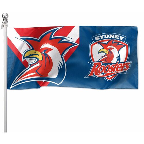 Sydney Roosters NRL Flag Pole Flag 90 cm by 180cm! 