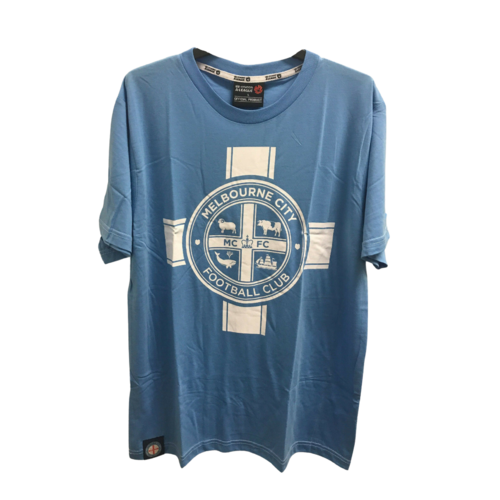 Melbourne City FC 2017 Classic Core T Shirt Size S-5XL! A League Soccer!