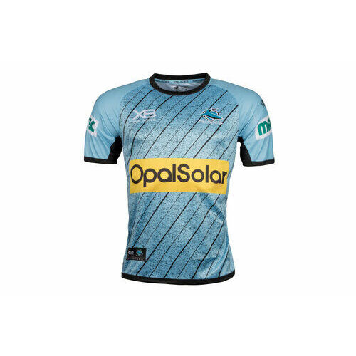 Cronulla Sharks NRLPlayers X Blades Sky Training Tee Shirt Size S-5XL! T8