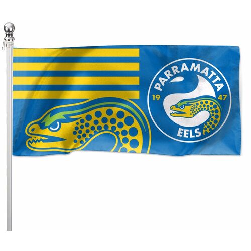 Parramatta Eels NRL Flag Pole Flag 90 cm by 180cm! 
