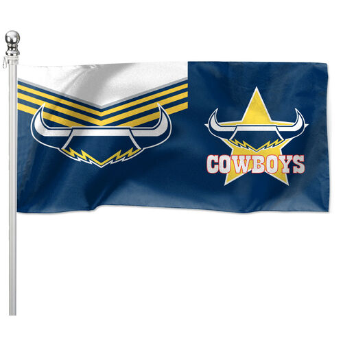 North Queensland Cowboys NRL Flag Pole Flag 90 cm by 180cm!