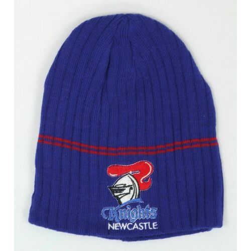 Newcastle Knights Official NRL Knitted Rib Beanie