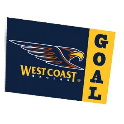 Official AFL West Coast Eagles Goal Large Flag (NO STICK/FLAG POLE)