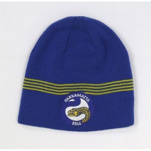 Official NRL Parramatta Eels Acrylic Knit Retro Heritage Beanie