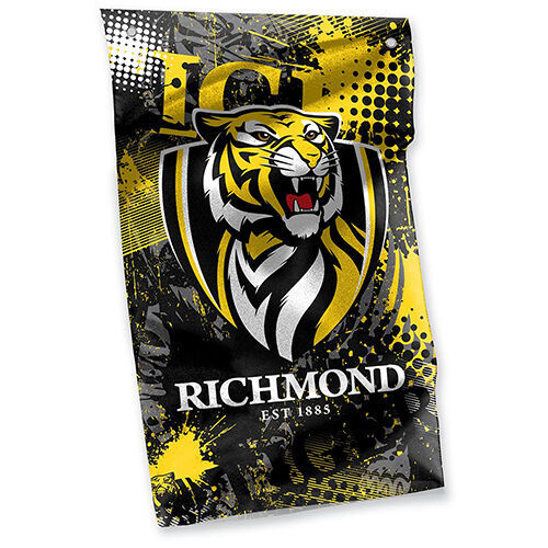 Official AFL Richmond Tigers Wall Cape Banner Flag (90 cm x 150 cm)