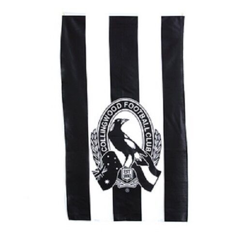 Official AFL Collingwood Magpies Supporters Wall Cape Banner Flag 90 x 150 cm