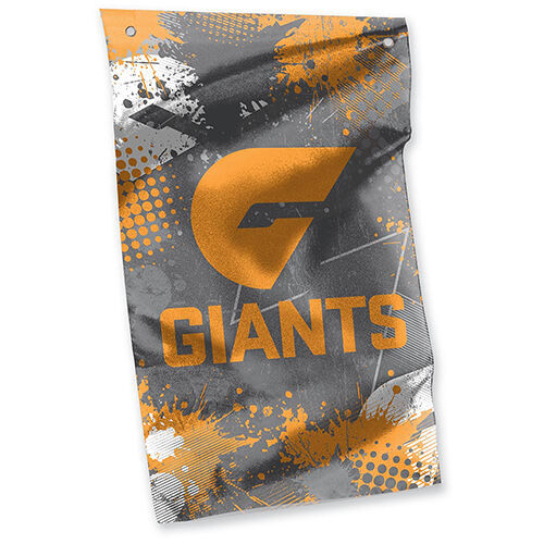 Official AFL Greater Western Sydney Giants Wall Cape Banner Flag (90 x 150 cm)