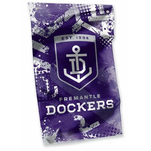 Official AFL Fremantle Dockers Wall Cape Banner Flag (90 cm x 150 cm)