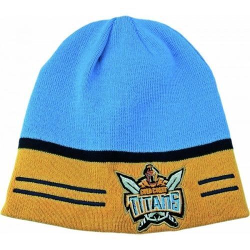 Official NRL Gold Coast Titans Switch Reversible Embroidered Beanie