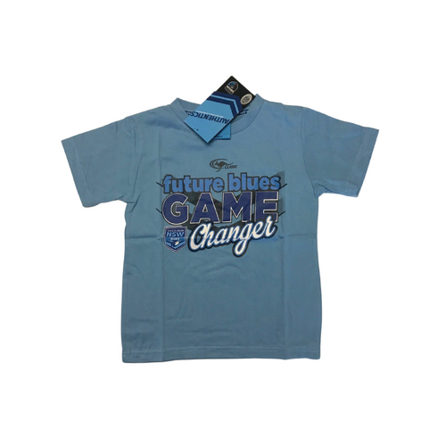 Official NRL State of Origin NSW Blues Kids Infants T Shirt Sizes 2-6