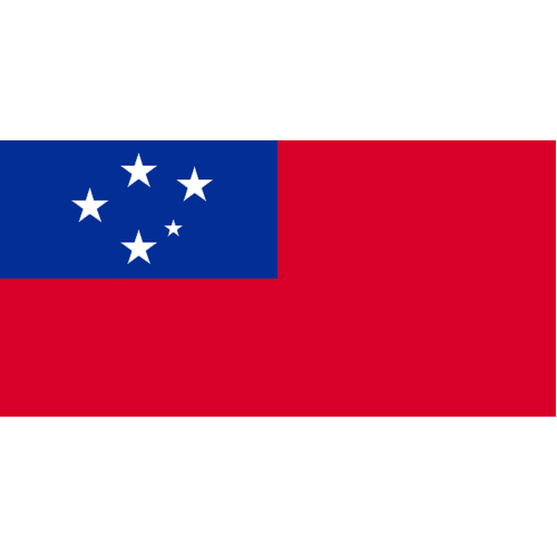 Rugby League Toa Manu Samoa RLWC National Flag (30 cm x 40 cm)