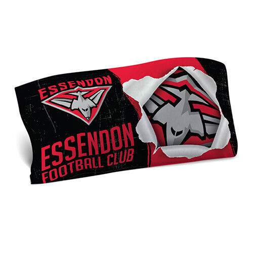 Official AFL Essendon Bombers Bed Single Pillowcase Pillow Case