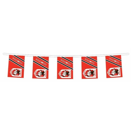 Official NRL St George Dragons Birthday Party Banners Bunting Hanging Flags 5m