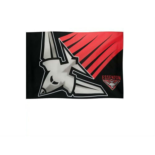 Official AFL Essendon Bombers Large Flag (NO STICK/FLAG POLE)