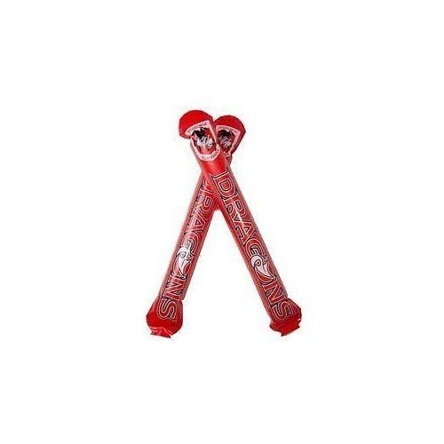 Official NRL St George Dragons Thunder Sticks (2 Pack)