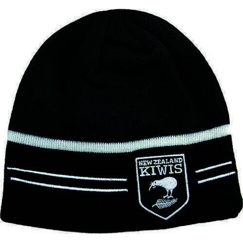 Official Rugby League New Zealand Kiwis 2017 RLWC Embroidered Winter Beanie