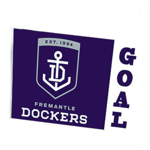 Official AFL Fremantle Dockers Purple Goal Large Flag (NO STICK/FLAG POLE)