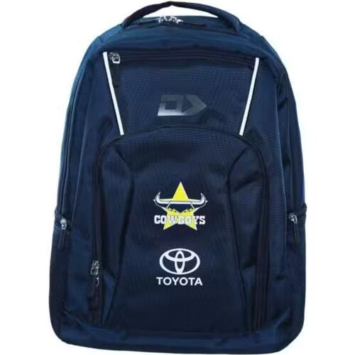 North QLD Cowboys NRL 2023 Players Dynasty Backpack Travel Training School Bag!