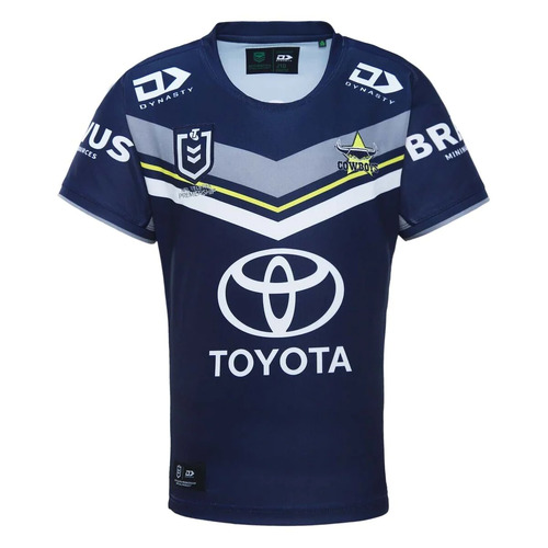 North Qld Cowboys Dynasty Home Jersey Kids Sizes 4-16! T3