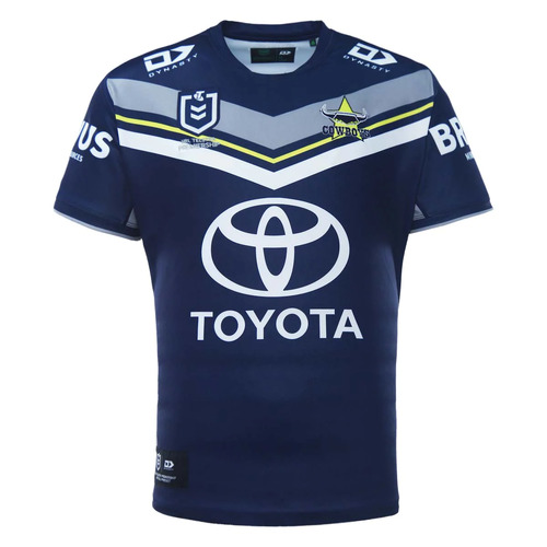 North Queensland Cowboys NRL Dynasty Home Jersey Sizes S-7XL! T3