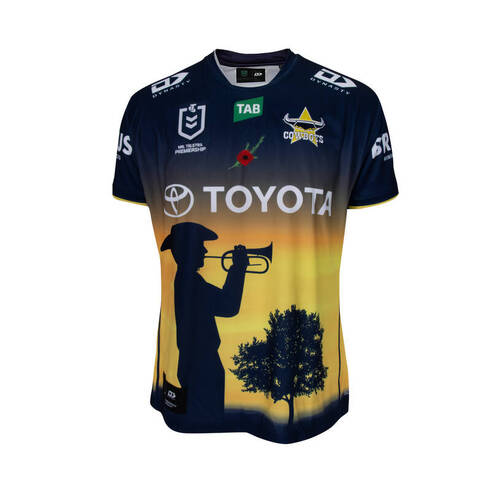 North Queensland Cowboys NRL 2023 Dynasty Defence Jersey Sizes S-7XL!