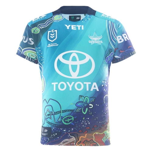NQ Cowboys NRL 2026 Dynasty Indigenous Jersey Sizes S-3XL!