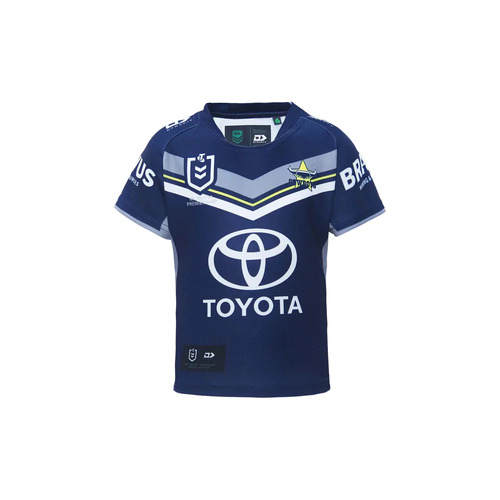 North Qld Cowboys NRL 2023 Dynasty Home Jersey Toddlers Sizes 0-2!