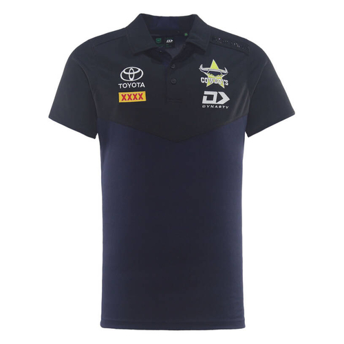 North Queensland Cowboys NRL 2026 Dynasty Media Polo Sizes S-7XL!