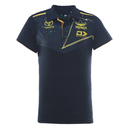 North Queensland Cowboys NRL 2026 Dynasty Las Vegas Polo Sizes S-7XL!