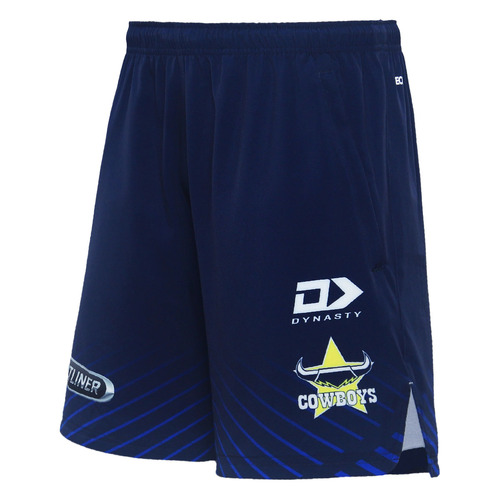 North Queensland Cowboys NRL 2024 Dynasty Gym Training Shorts Sizes S-7XL!