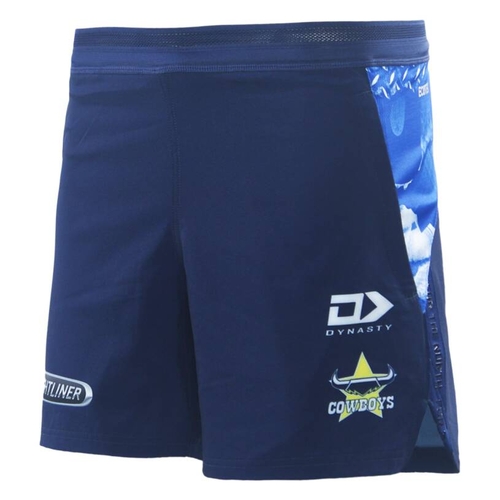 NQ Cowboys NRL 2026 Dynasty Gym Training Shorts Sizes S-7XL!