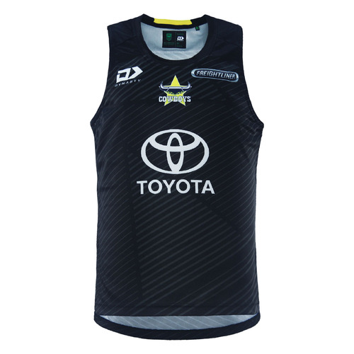 North Queensland Cowboys NRL 2024 Dynasty Alternate Training Singlet Sizes S-7XL!