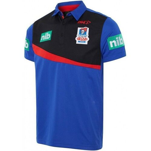 Newcastle Knights NRL Players ISC Polo Shirt Kids Sizes 6-14 ONLY! T7