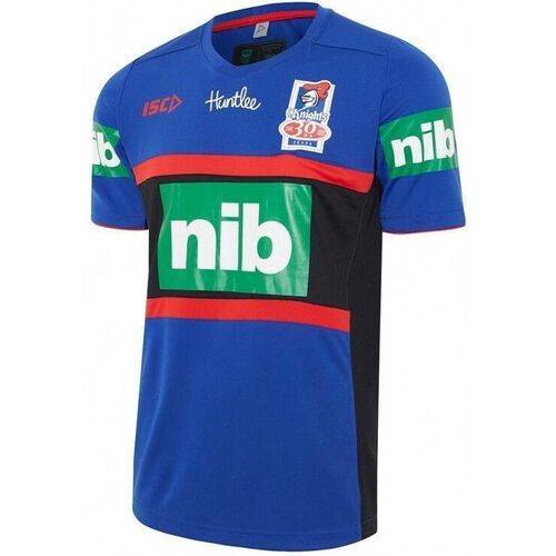 Newcastle Knights NRL Players ISC Training T Shirt Size SMALL & Kids Sizes! T7