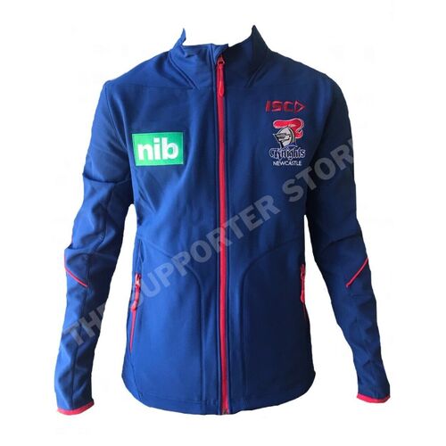 Newcastle Knights NRL Players ISC Soft Shell Jacket Sizes S-5XL! T8