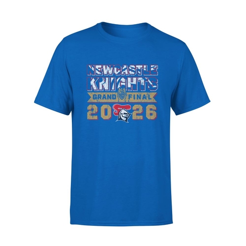 Newcastle Knights NRL 2026 Tidwell Grand Final T Shirt Sizes S-5XL! PRESALE!