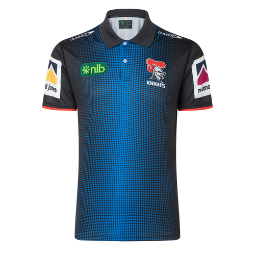 Newcastle Knights NRL 2023 Coaches Polo Shirt Sizes S-3XL!