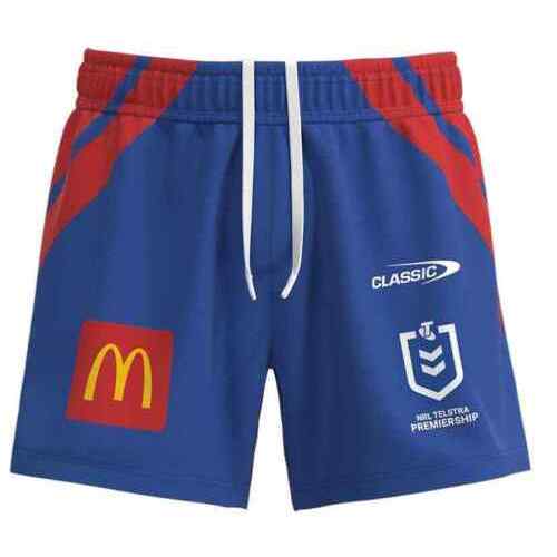 Newcastle Knights NRL 2023 Classic Home Shorts Sizes M-2XL!