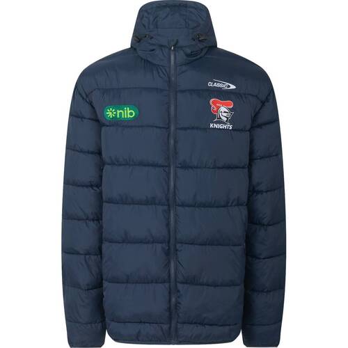 Newcastle Knights NRL 2023 Puffer Jacket Hoody Sizes S-3XL!